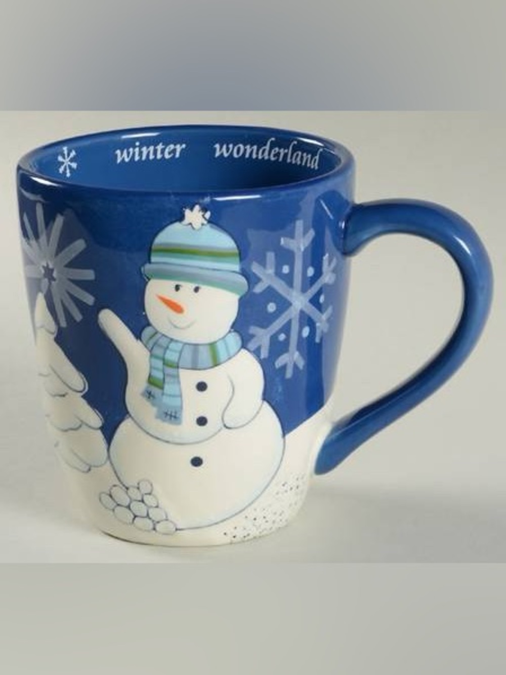 'Winter Wonderland' Collection Snowman Ceramic Mug by St. Nicholas Square